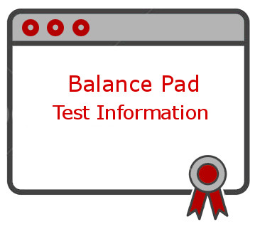 Balance Pad Test