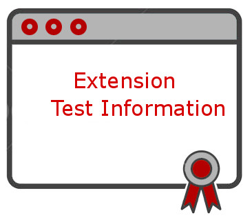 Extension Test und Vergleich