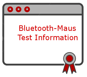 Bluetooth-Maus Test