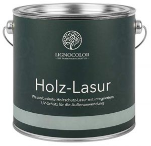 Lignocolor Holzschutzlasur für Außen 2,5L Anthrazit Grau