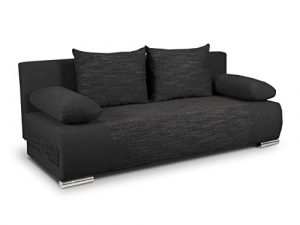 Schlafsofa Naki - Sofa mit Schlaffunktion und Bettkasten