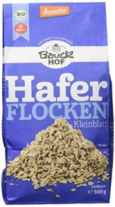 Bauckhof Haferflocken Kleinblatt Demeter, 1er Pack (1 x 500 g)