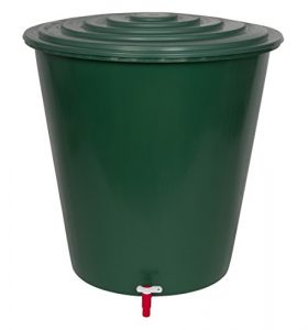 XL Wassertank 210 Liter aus Kunststoff in Grün
