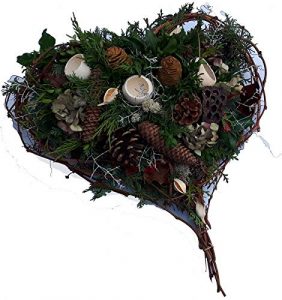 Grabgesteck zum Totensonntag von Flora Trans -Herzenstreue- Trauergesteck Allerheiligen