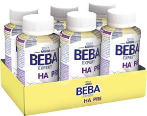 Nestlé BEBA EXPERT HA PRE Hypoallergene Säuglings-Anfangsnahrung, trinkfertig von Geburt an