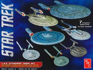 Round2 AMT954/06 1/2500 Star Trek USS Enterprise Box Plastikmodellbausatz