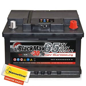 BlackMax Autobatterie 12V