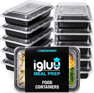 [10er Pack] 1-Fach Meal Prep Container Von Igluu - Essensbox