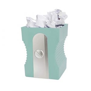 balvi Papierkorb Sharpener Farbe Himmelblau Recycling-Papierkorb
