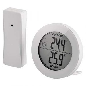 EMOS digitales Thermometer mit Außensensor, Außentemperatur und Innentemperatur