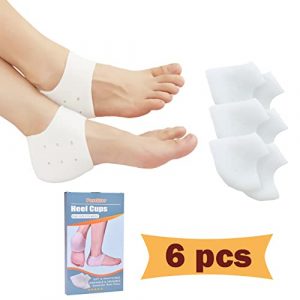 Fersenpolster, Gel Fersenschutz Silikon Pads, Ferse Socken (3 Paare) Neues Material