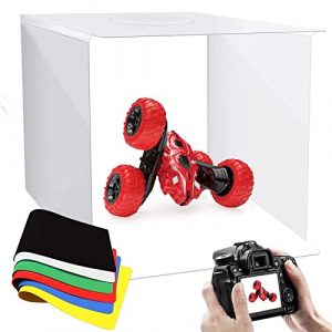 Fotostudio Lichtzelt 33x31x31cm Tragbare Faltbare Fotografie Schießzelt Fotobox Kit