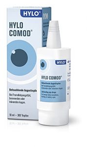 HYLO COMOD Augentropfen bei trockenen Augen mit Hyaluronsäure