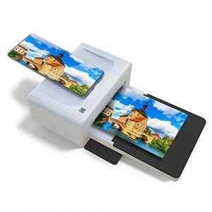 KODAK PD460 – Fotodrucker 10 x 15 cm – Bluetooth & Docking – Weiß & Schwarz
