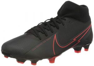 Nike Unisex Superfly 7 Academy FG/MG Football Shoe, Black/Black