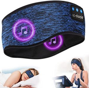 Schlafkopfhörer Bluetooth 5.2, Schlaf Stirnband Kopfhörer Headband