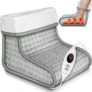 sinnlein Fußwärmer mit 6 Temperaturstufen & Timer | Fußheizung elektrisch