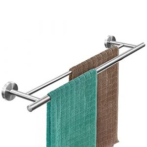 Doppelter Handtuchhalter, Dailyart Badezimmer Handtuchstange Bad