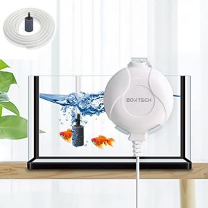 boxtech Sauerstoffpumpe Mini Leise Aquarium Oxygen Luftpumpe