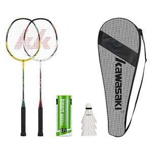 Kawasaki Badminton schläger Federball Set Badminton Racket