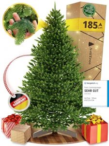 künstlicher Weihnachtsbaum 185 cm - Premium Nordmanntanne